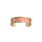 Pure Sillage Bracelet, Gold Finish, Fleur de Peau / Mermaid Pink image number 1